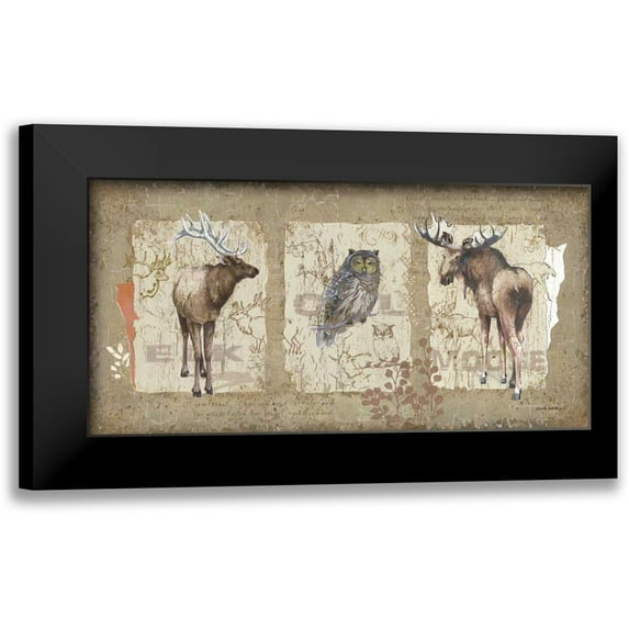 Phillips, Anita 18x11 Black Modern Framed Museum Art Print Titled - Woodlands II