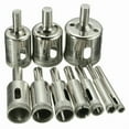 thumbnail image 3 of 10Pcs Diamond Hole Saw Kit Drill Bits Set Cutter Glass Ceramic Tile Porcelain, 3 of 5