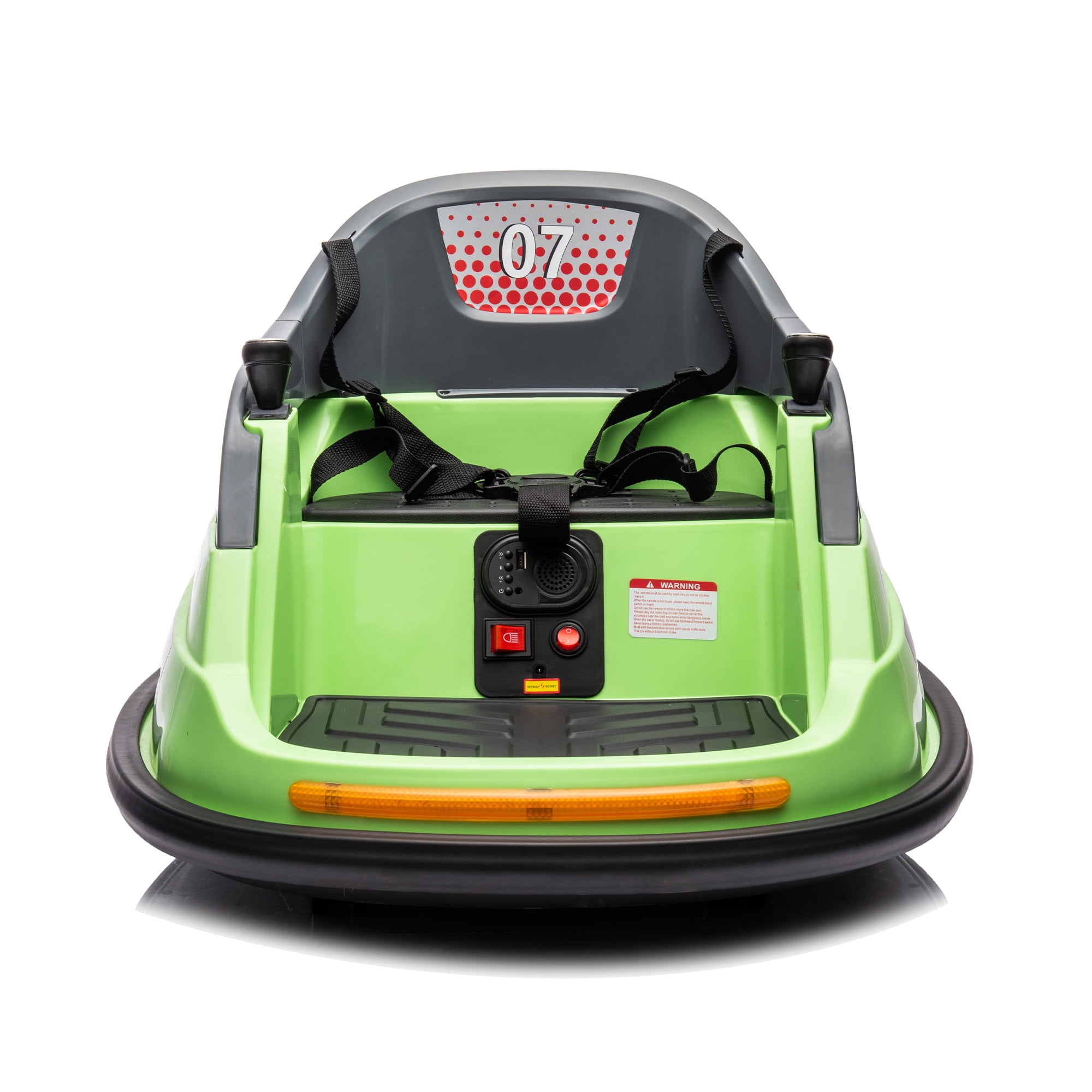 CIPACHO 12V Ride On Electric Bumper Car for Kids and Toddlers with Remote Control, Bluetooth, Baby Bumping Toy Cars Gifts for 18 Months, Red CIPACHO 12V Ride On Electric Bumper Car for Kids and Toddlers with Remote Control, Bluetooth, Baby Bumping Toy Cars Gifts for 18 Months, Red