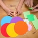 thumbnail image 2 of 100 Sheets of Colored Round Paper Sheets Folding Paper Sheets Origami Craft Paper Kids Folding Paper, 2 of 4