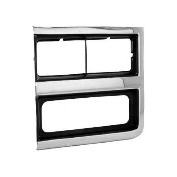 Left Driver Side Headlight Door - Compatible with 1989 - 1991 Chevy V1500 Suburban 1990