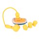thumbnail image 4 of Cabezal de ducha para baño de bebé, juguete con ventosas, forma de patito amarillo lindo, pulverizador de baño para bebé, bomba de agua para bebés, pato amarillo pequeño, 4 of 5