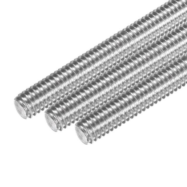 Uxcell 12-Pack Fully Threaded Rod, M4x35mm 304 Stainless Steel Right Hand Thread Bar Studs