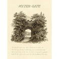 thumbnail image 3 of Repton, Humphry 15x18 Black Modern Framed Museum Art Print Titled - Water-Gate, 1813, 3 of 5