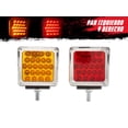 thumbnail image 1 of Plafones Direccionales 54 Leds Bicolor TUNELIGHT-RENOVATIO 2 Piezas Cuadrado LED Ámbar Rojo, 1 of 6