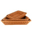 thumbnail image 4 of Clearance!Rattan Woven Basket Handmade Wicker Food Organizer Tray Snack Serving Bowl Serving Basket Cosmetic Storage Wicker Woven Bread Tray Storage Kitchen Organizer, 4 of 7
