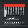 thumbnail image 4 of Juego de brocas de destornillador DYNWAVEMX de acero S2 12 Uds. magnéticas, 4 of 8