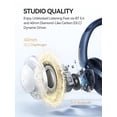 thumbnail image 2 of 1MORE SonoFlow-Pro Auriculares con cancelación de ruido - HQ51 Auriculares Bluetooth con LDAC para audio inalámbrico de alta resolución, tiempo de reproducción de 100 horas, Bluetooth 5.4, QuietMax AN, 2 of 5