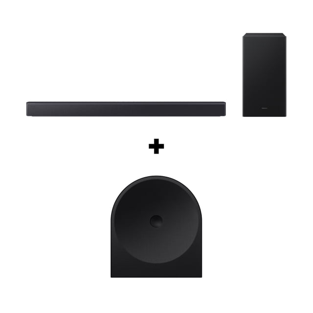 Combo Bocina Samsung WiFi LS50H + Barra de sonido 2.1Ch HW-B450F