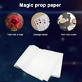 thumbnail image 2 of 10/20 PCS 50x20cm Glitter Fire Magic Paper Ashless Flame Paper for Tricks Quick Burn Smoke Free Ashes, 2 of 8