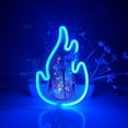 thumbnail image 3 of WE Flame Neon Sign,USB or - Battery Powered Neon Light,LED Table Decoration,Bedroom Wall Decoration,Birthday Gift,Wedding, 3 of 5
