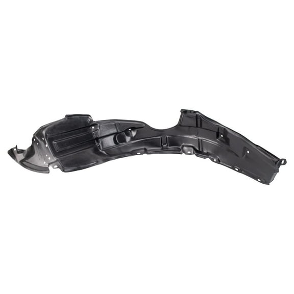 TRQ Front Right Inner Fender Liner Black Passenger Side Fits Select 2001-2003 Toyota Prius TO1249140