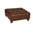 thumbnail image 2 of Leffler Home  Hixon Square Ottoman night party chocoalte Solid, 2 of 5