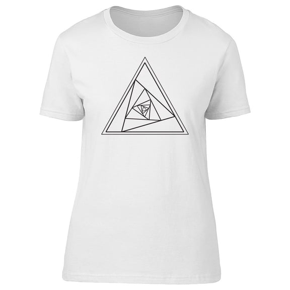 Abstract Geometry Triangle Tee Men's -Image by Shutterstock