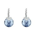 thumbnail image 5 of Swarovski Bella Rhodium Plated V Drop Earrings, 5 of 5