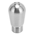 thumbnail image 3 of Coffee Machine Steam Nozzle, Stainless Steel Coffee Steam Nozzle Part Reduce Steam Concentration Lightweight Reduce Water Content 4 Hole  For Cafe, 3 of 8