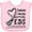 AD-Pink, variant on Inktastic Someone I Love Has Eds- Ehlers Danlos Syndrome Boys or Girls Baby Bib