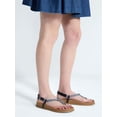 thumbnail image 2 of Free Assembly Women's Rope Footbed Sandals, 2 of 6