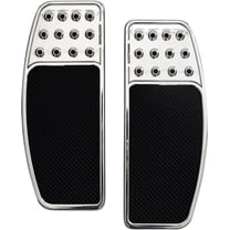 Accutronix Drilled Original Chrome Front Floorboards (FBF01-DOC)