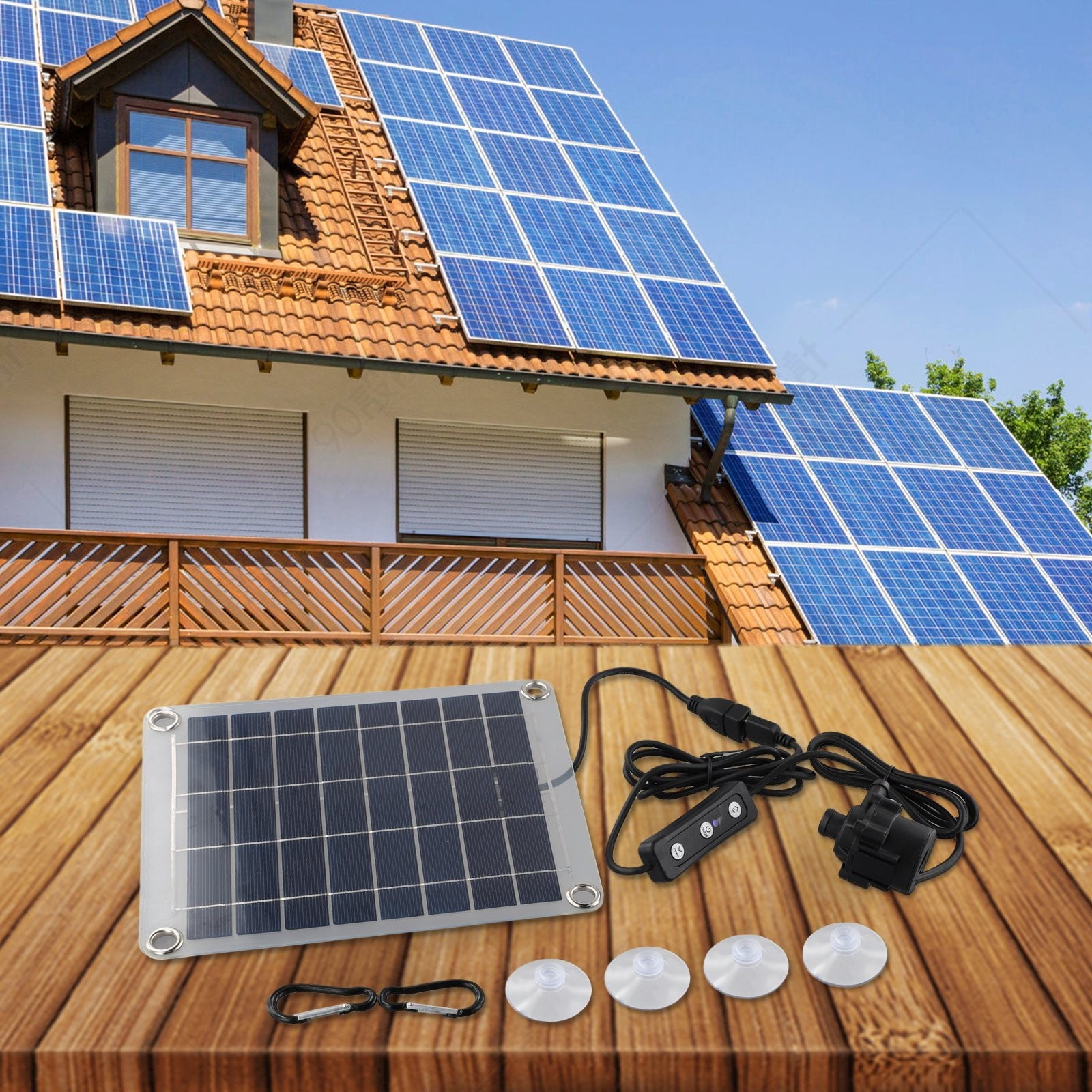 Dc 12V 10W Solar Panel Water Pump Aquarium Pump With Adjustment Switch Solar Panel Pump Kits For Pool For Garden Swimming Pool
