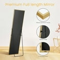 EDX Full Length Mirror 59"x16" Full Body Mirror Rectangle Free Standing