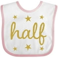 thumbnail image 3 of Inktastic Half Birthday 1/2 Photo Boys or Girls Baby Bib, 3 of 4