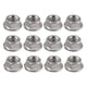 thumbnail image 2 of sweethay Paquete de 12 tuercas hexagonales con brida, tornillo M12 de acero inoxidable, piezas de repuesto industriales portátiles, accesorios Herramientas y ferretería, 2 of 5