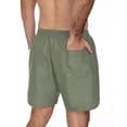 thumbnail image 6 of Iceglad Mens Swim Trunks 7 Inch Quick Dry Swim Shorts with Compression Liner Beach Bathing Suits for Men Lightweight Summer Bathing Suit, 6 of 7