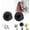Black 2 PCS, variant on CLIQKWEN 2026 Upgraded No-Drill Suction Cup Hooks, Stainless Steel Shower Hooks for Bathroom, Perfect for Hanging Towels on Glass Shower Doors, Tile & Mirrors