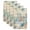 Brown Blue, variant on Teal Blue Coastal Kitchen Towels Set of 2, Summer Beach Starfish Shell Coral Nautical Absorbent Dish Towels for Kitchen, Microfiber Hand Towel, Quick Drying Tea Towel for Cleaning Dishcloths