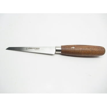 Dexter Russell Fixed Knife,Wood Handle,4" Blade L 75190