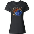 thumbnail image 3 of Inktastic Taurus Constellation Zodiac Sign Illustration Women's T-Shirt, 3 of 5