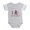 Heather Gray, variant on CafePress - Iheartnurses - Cute Infant Baby Football Bodysuit