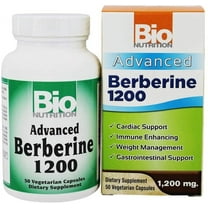 Bio Nutrition Advanced Berberine 1200 50 Vc