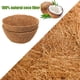 thumbnail image 4 of Revestimiento de fibra de coco natural, revestimiento de cesta de fibra de coco con retención de humedad y buen drenaje para jardinería y decoración del hogar (2 piezas), 4 of 5