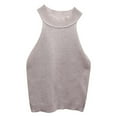 thumbnail image 3 of Kureaily Women Tank Tops for Women Knit Neck Top Sleeveless Shirts Summer Casual Basic Vest Tanks, 3 of 4