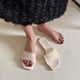 thumbnail image 4 of Amzcrzy Zapatos de mujer,Zapatos de mujer,Zapatillas de mujer, Sandalias planas de mujer, sandalias de playa para mujer, zapatillas casuales antideslizantes de verano Sandalias Mujer Zapatillas De Ca, 4 of 7