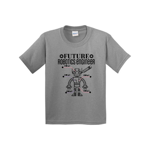 Inktastic Future Robotics Engineer Youth T-Shirt