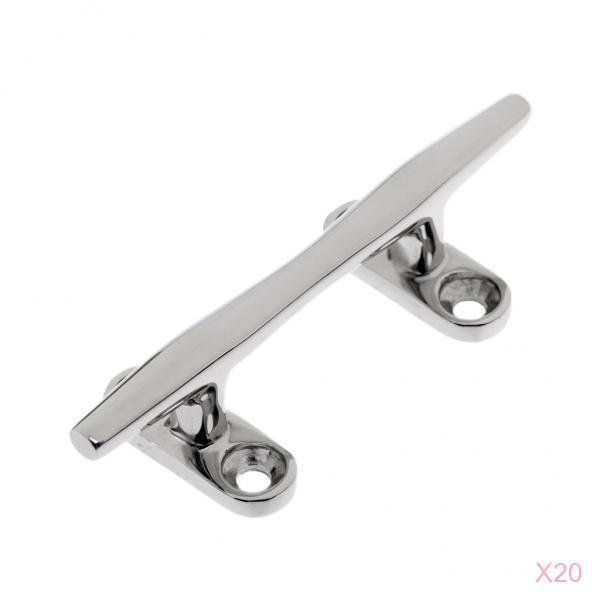 de amarre pulida de 40 x 4 "- de barra delgada de línea de cuerda de barco marino de cubierta de amarre Baoblaze Muelles de cuerdas para muelles de barcos