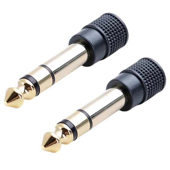 ANXPTIME 6.35mm (1/4inch) Male Stereo Plug to 3.5mm (1/8inch) Female Stereo Adapter