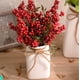 thumbnail image 4 of Xihbxyly Rama de Frutos Rojos, Corona de Acebo Artificial Realista, Decoración Artesanal, Diseño Duradero, Decoración para El Hogar, La Oficina y El Jardín, Ideal para Bodas, 10 Piezas, 20 Cm, 4 of 7