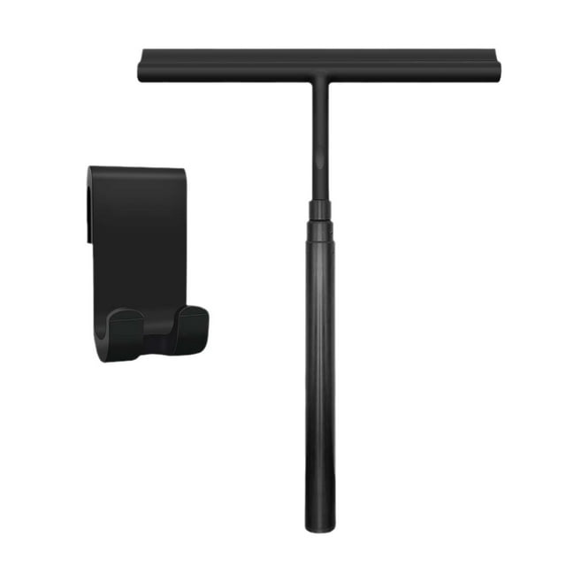 simhoa Telescopic Squeegee Glass Clean Scraper for Glass Doors Sliding Door Mirrors 33CM