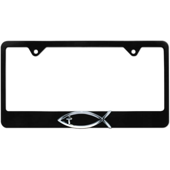 Elektroplate Christian Fish License Plate Frame