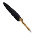 thumbnail image 3 of Vintage Exquisite Stainless Steel Feather Pen Set Smooth Writing Quill Pen Calligraphy Pens, 3 of 7