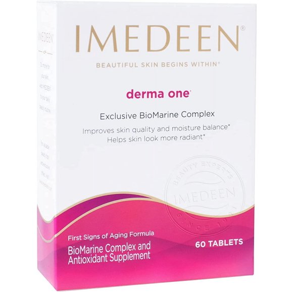 Derma One Fórmula para primeros signos de envejecimiento Complejo marino y suplemento antioxidante