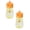 2Pcs, variant on Fruit Fly Traps, Indoor Gnat Trap for Home Kitchen & Houseplants, Reusable Non鈥慣oxic Flying Insect Catcher with Pagoda Lid, Transparent Yellow PVC Insect Trap