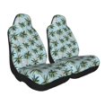 thumbnail image 2 of Naloa Flamingos And Palms Car Seat Covers 2PCs Front Car Seat Covers Universal fit for Most Cars SUVs and Trucks - 1, 2 of 5