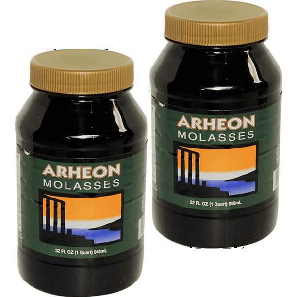 Arheon Brand Molasses, 2Pack 32 fl. oz. Jars