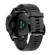 thumbnail image 3 of Correa de silicona para Garmin 5/5 Plus | Correa de reloj inteligente de repuesto ajustable | Pulsera suave y cómoda y duradera | Múltiples opciones de color | Se adapta a muñecas de 140-220 mm | 1, 3 of 4