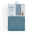 thumbnail image 4 of Better Homes & Gardens Paisley Matelassé Shower Curtain – Blue, 72" x 72" – Eco-Friendly Cotton Blend Bathroom Décor, 4 of 10